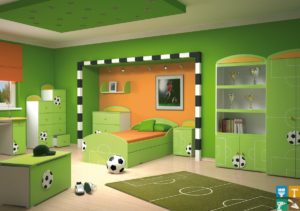 детская комната футбол